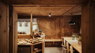 Breakfast at the Ostí Vedl farmhouse